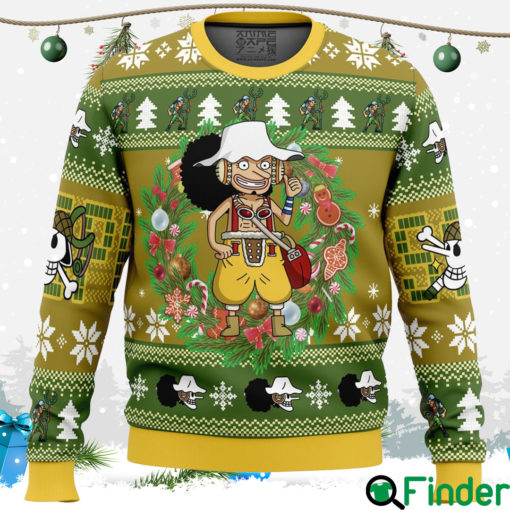 Christmas Usopp One Piece Ugly Christmas Sweater