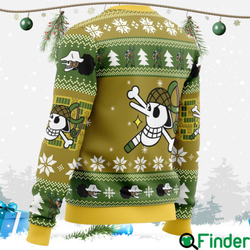 Christmas Usopp One Piece Ugly Christmas Sweater Hoodie