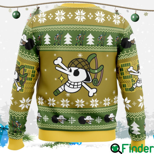 Christmas Usopp One Piece Ugly Christmas Sweatshirt