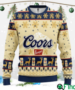 Coors Beer Ugly Christmas Sweater