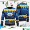 Corona Extra Snowflake Pattern Ugly Christmas Sweater