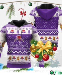 Crown Royal 3D Print Ugly Christmas Sweater