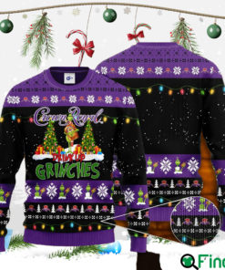 Crown Royal Drinker Bells Drinker Bells Drinking All The Way Ugly Christmas Sweatshirt