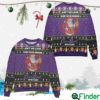 Crown Royal Reindeer Galaxy Unisex Christmas Ugly Wool Knitted Sweater