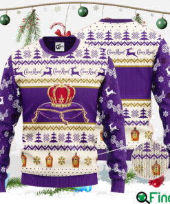 Crown Royal Ugly Christmas Sweater For Crown Royal Lover