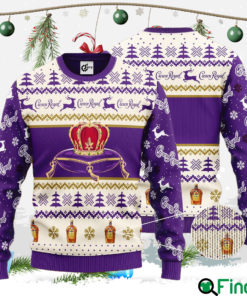 Crown Royal Ugly Christmas Sweater For Crown Royal Lover Gift For Christmas