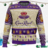 Crown Royal Whiskey Ugly Christmas Sweater