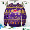 Crown Royal whisky Purple Ugly Christmas Sweater Unisex Knit Ugly Sweater