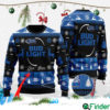 Custom Black Bud Light Ugly Christmas Sweater