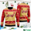 Custom Budweiser Beer Christmas Ugly Sweater