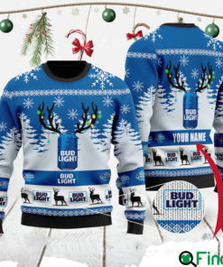 Custom Deer Bud Light Ugly Sweater