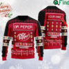 Dr Pepper Est 1885 Ugly Christmas Sweater, Dr Pepper Logo Sweatshirt, Dr Pepper Soda All Over Print Sweater, Xmas Sweater, Gift For Fan