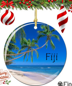 Fiji Christmas Ornament Porcelain