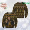 Funny Leo Meme Ugly Xmas Sweater, Leo nardo Dica prio Laughing Meme All Over Print Sweatshirt, Woolen Sweatshirt, Christmas Gift