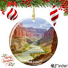 Grand Canyon Christmas Ornament, Porcelain