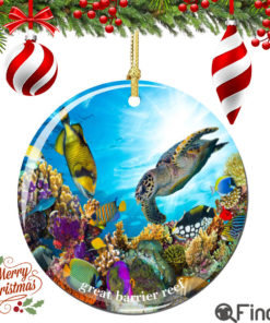 Great Barrier Reef Christmas Ornament Porcelain