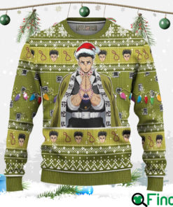 Gyomei Demon Slayer Ugly Christmas Hoodie Sweater