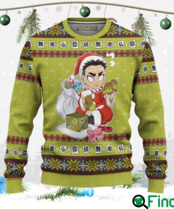 Gyomei Demon Slayer Ugly Christmas Sweatshirt