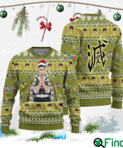 Gyomei Demon Slayer Ugly Christmas Unisex Sweater