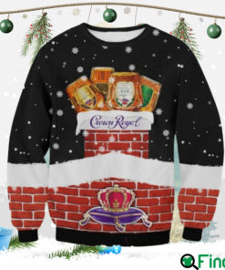 HOT TREND Crown Royal Christmas Ugly Sweater