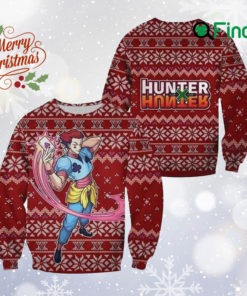 Hunter x Hunter Anime Characters Ugly Xmas Sweater, Po ke mon Ghosts All Over Print Sweatshirt, Japanese Manga Cartoon Ugly Sweater