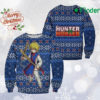 Hunter x Hunter Anime Characters Ugly Xmas Sweater, Po ke mon Ghosts All Over Print Sweatshirt, Japanese Manga Cartoon Ugly Sweater Sweatshirt