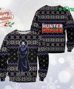 Hunter x Hunter Anime Characters Ugly Xmas Sweater, Po ke mon Ghosts All Over Print Sweatshirt, Japanese Manga Cartoon Ugly Sweatshirt