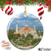 Istanbul Porcelain Christmas Ornament