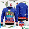 Let It Snow Blue Men And Women Christmas Gift 3D Ugly Christmas Sweater