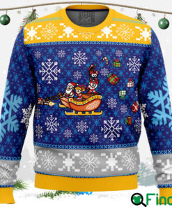 Mega Merry Christmas Mega Man Ugly Christmas Sweater