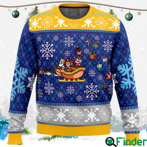 Mega Merry Christmas Mega Man Ugly Christmas Sweater