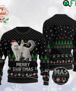 Merry Swiftmas Snowflakes Ugly Xmas Sweater, Taylor Swift The Eras Tour 2023 Sweatshirt, Taylor Album, Music Concert Merch, Xmas Gift