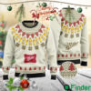 Miller High Life Heart Pattern Fair Isle Ugly Sweater