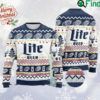 Miller Lite Beer Ugly Christmas Sweater, Beer Logo Ugly Sweater, Mil ler Lite All Over Print Sweatshirt, Beer Lover Gift, Christmas Gift