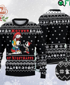 Mother Of Nightmare Ugly Christmas Sweater, Jack Skel lington All Over Print Sweatshirt, Horror Movie Characters Sweater, Christmas Gift