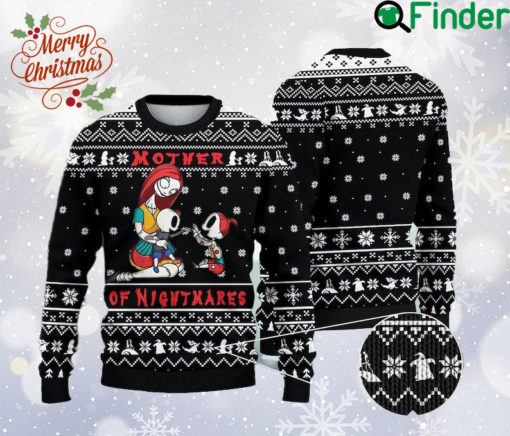 Mother Of Nightmare Ugly Christmas Sweater, Jack Skel lington All Over Print Sweatshirt, Horror Movie Characters Sweater, Christmas Gift