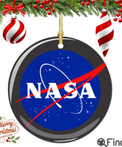 NASA Christmas Ornament Porcelain