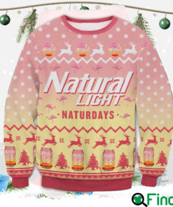 Natural Light Naturdays Ugly Christmas Sweater
