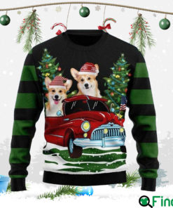 Pembroke Welsh Corgi Dog Xmas Ugly Christmas Sweater