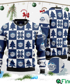 Pine Busch Light Ugly Christmas Sweater