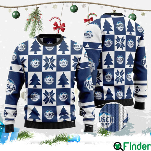Pine Busch Light Ugly Christmas Sweater