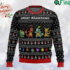 Pokemon Kanto Starters Ugly Christmas Sweater, Manga All Over Print Sweatshirt, Anime Cartoon Characters Ugly Sweater