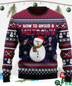 Red Wine Snowman How To Avoid A Meltdown Ugly Christmas Sweaters