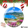 St Thomas US Virgin Islands Christmas Ornament Porcelain