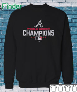 Sweatshirt Atlanta Braves Youth 2023 NL East Division Champions Locker Room Shirt
