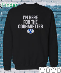 Sweatshirt BYU I'm Here For The Cougarettes Shirt