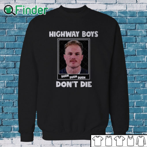 Sweatshirt Highway Boys Don't Die Zach Bryan Mugshot Shirt