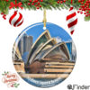 Sydney Opera House Porcelain Christmas Ornament