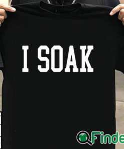 T shirt black BYU Fan I Soak Shirt