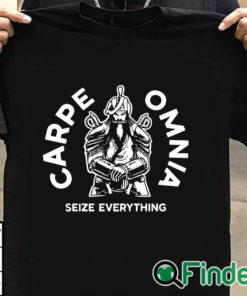 T shirt black Dallas Cowboys Carpe Omnia Seize Everything Shirt